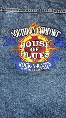 Vintage Denim Men's Jacket ID Wear HOUSE OF BLUES Denim XL NEW